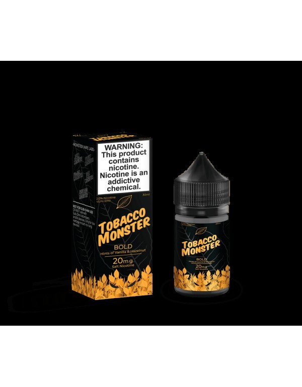 Tobacco Monster Salt Bold 30ml Nic Salt Vape Juice