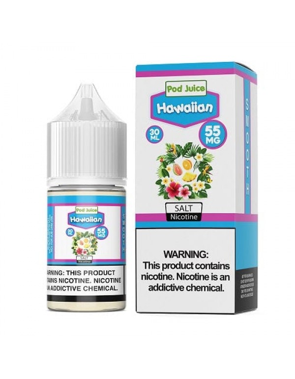 Pod Juice Hawaiian 30ml Nic Salt Vape Juice