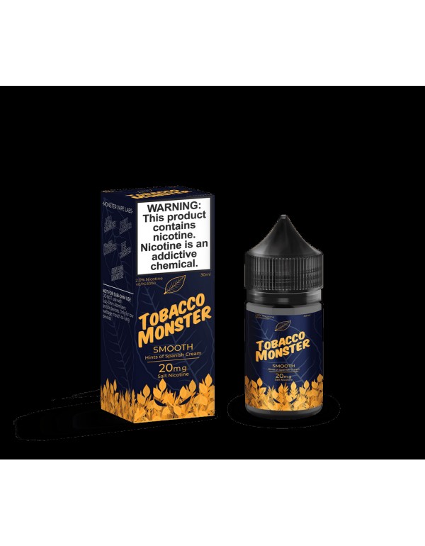 Tobacco Monster Salts Smooth 30ml Nic Salt Vape Ju...