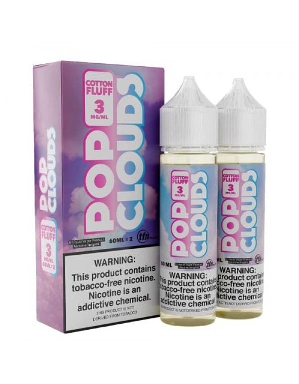 Pop Clouds Cotton Fluff 2x60ml TF Vape Juice