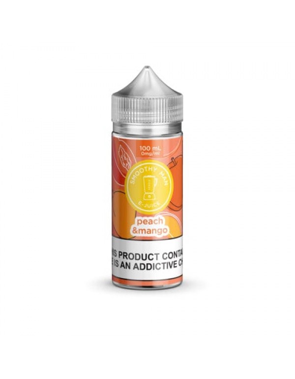 Smoothy Man Peach & Mango 100ml Vape Juice