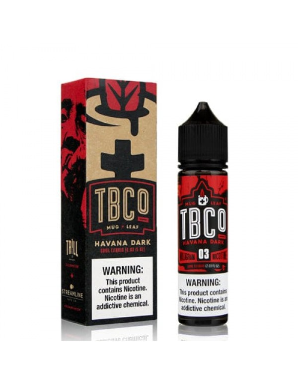 TBCO Havana Dark 60ml Vape Juice