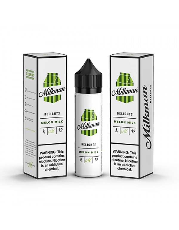 The Milkman Delights Melon Milk 60ml Vape Juice