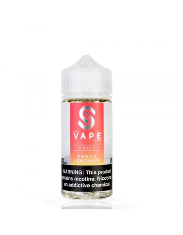 USA Vape Lab Peach Lemonade 100ml Vape Juice