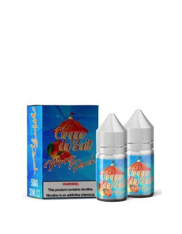 Cirque Du Salt Twin Pack Mango Peach 2x 30ml Nic S...