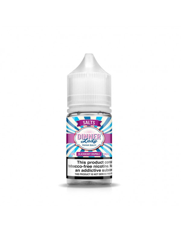 Blackberry Crumble 30ml TF Nic Salt Vape Juice - Dinner Lady Salts