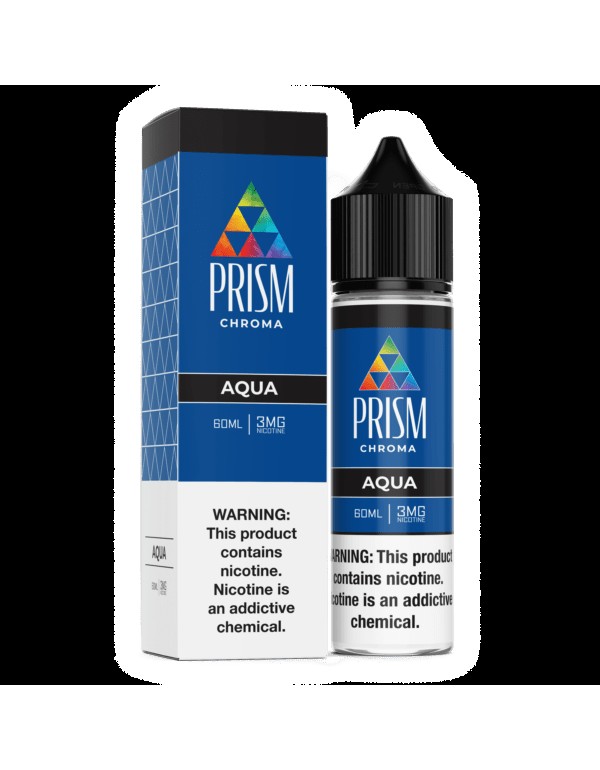 Prism E-Liquids Chroma Series Aqua 60ml Vape Juice