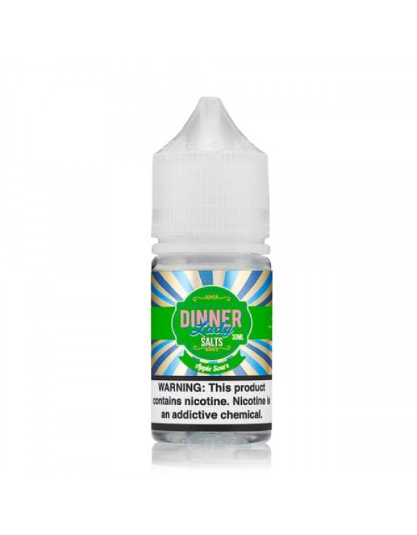 Dinner Lady Salts Apple Sours 30ml Nic Salt Vape J...