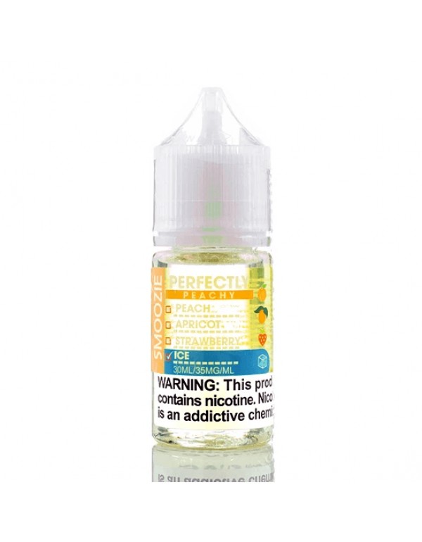 Smoozie Perfectly Peachy Ice 30ml Nic Salt Vape Juice