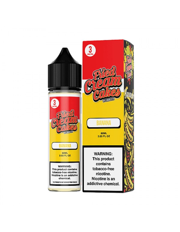 Fried Cream Cakes Banana 60ml Vape Juice