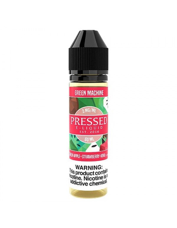 Green Machine 60ml Vape Juice - Pressed