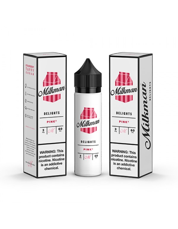 The Milkman Delights Pink Squared 60ml Vape Juice