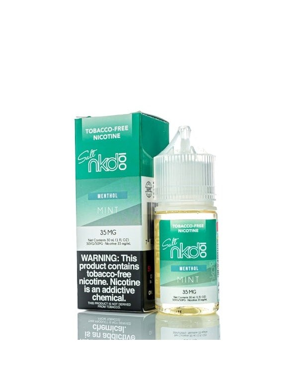 NKD 100 Salts Menthol Mint 30ml Nic Salt Vape Juice (TF)