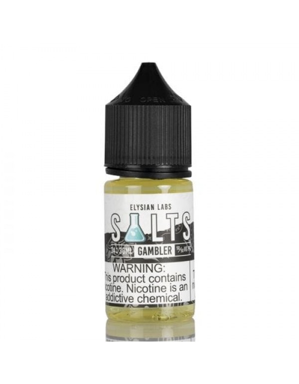 Elysian Labs Gambler Nic Salt 30ml Nic Salt Vape J...