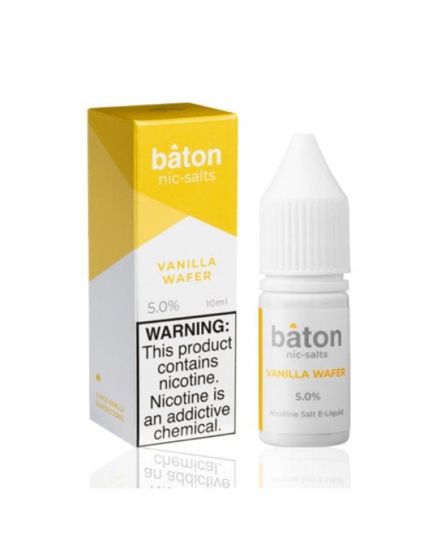 Baton Vanilla Wafer 10ml Nic Salt Vape Juice