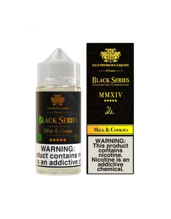 Kilo Black Series Milk & Cookies 100ml Vape Ju...