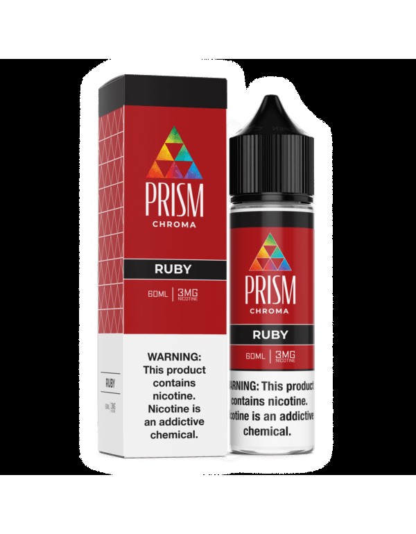 Prism E-Liquids Chroma Series Ruby 60ml Vape Juice