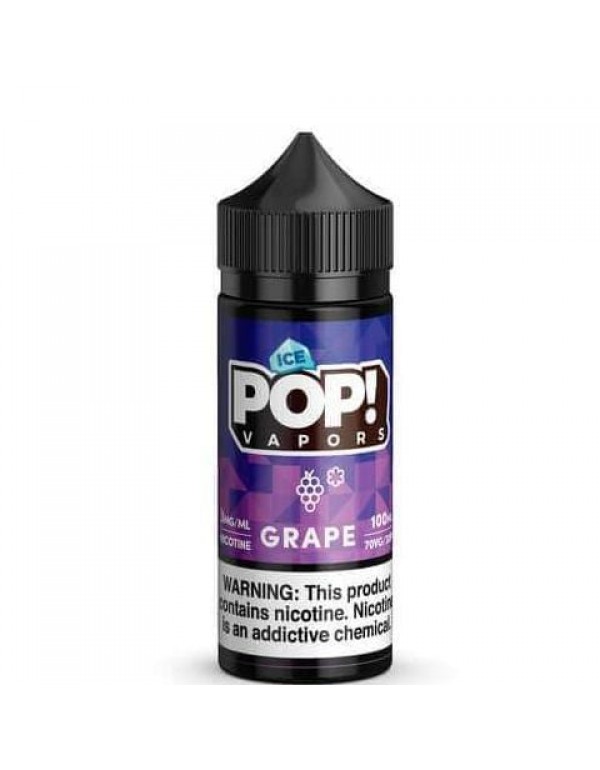 POP! Vapors Grape ICE 100ml Vape Juice
