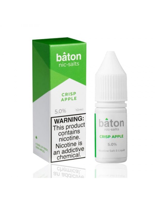 Baton Crisp Apple 10ml Nic Salt Vape Juice