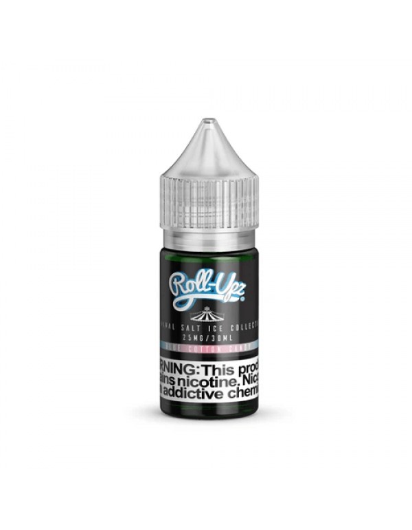 Blue Cotton Candy Ice 30ml Nic Salt Vape Juice - Juice Roll Upz