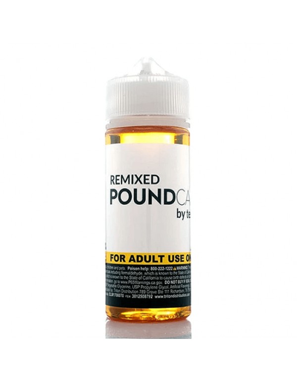 Pound Cake 120ml Vape Juice - Remixed by Teleos