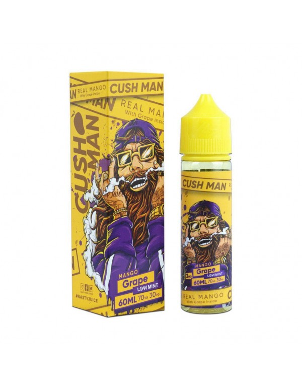 Nasty Vape Juice Cush Man Series Mango Grape 60ml