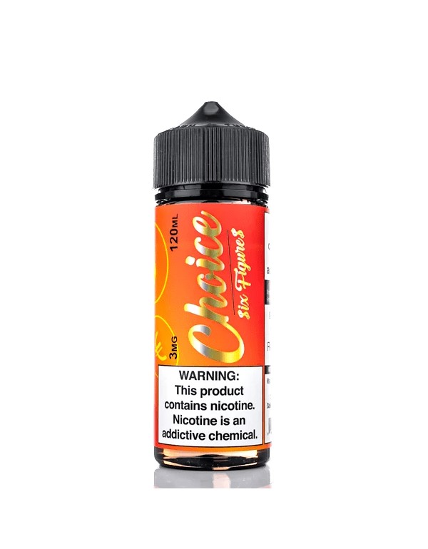 Choice E-Liquids Six Figures 120ml Vape Juice