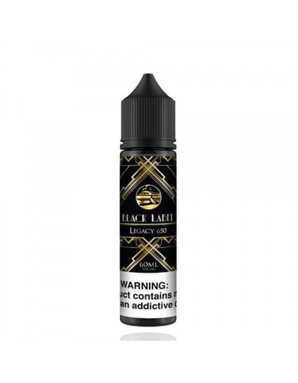 Black Label Legacy 650 60ml Vape Juice