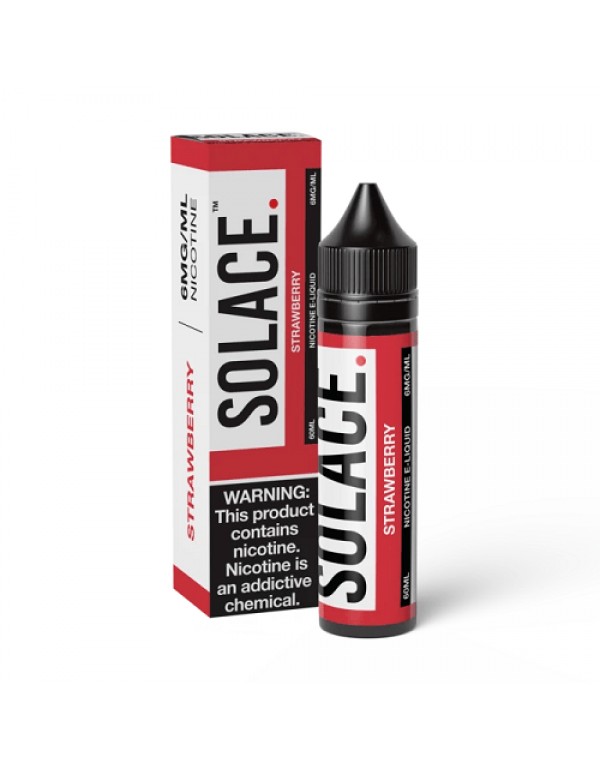 Strawberry 60ml Vape Juice - Solace