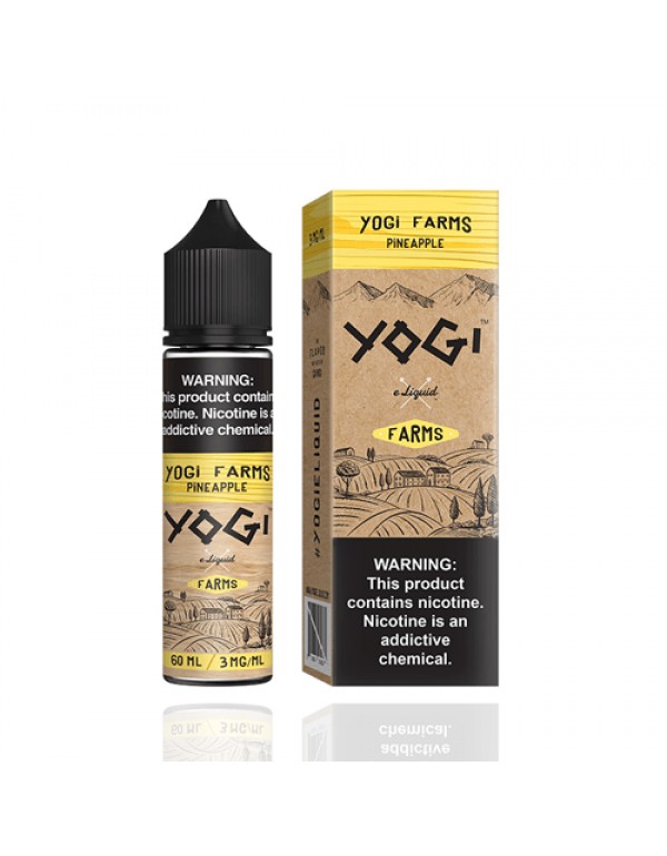 Yogi Farms Pineapple 60ml Vape Juice