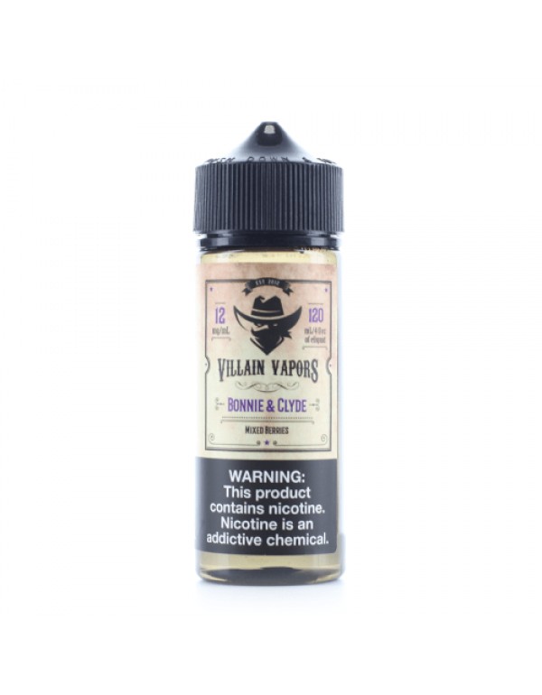 Villain Vapors Bonnie & Clyde 120ml Vape Juice