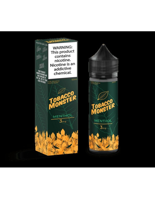 Tobacco Monster Menthol 60ml Vape Juice