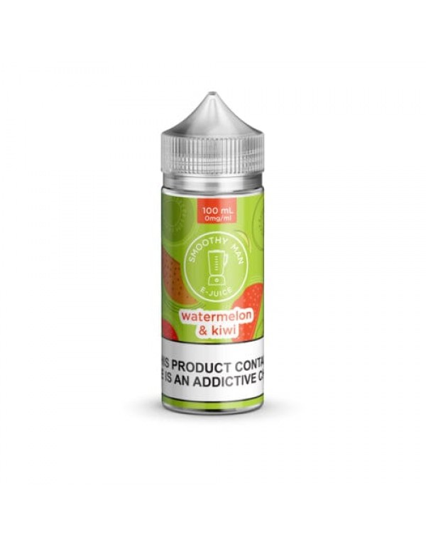 Smoothy Man Watermelon & Kiwi 100ml Vape Juice