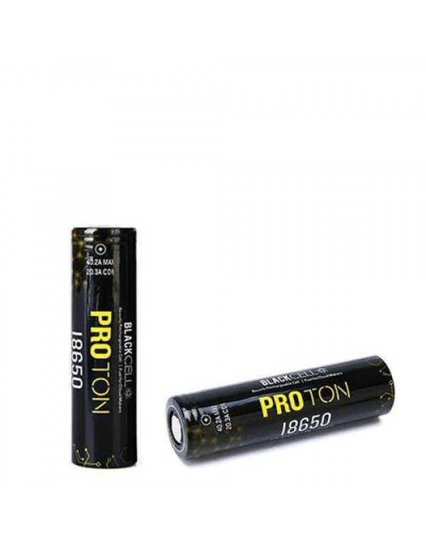 Proton 18650 Battery (3018mAh 20.3A) - Blackcell (2pcs)