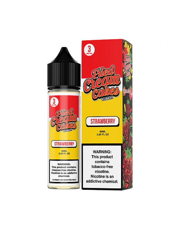 Fried Cream Cakes Strawberry 60ml Vape Juice