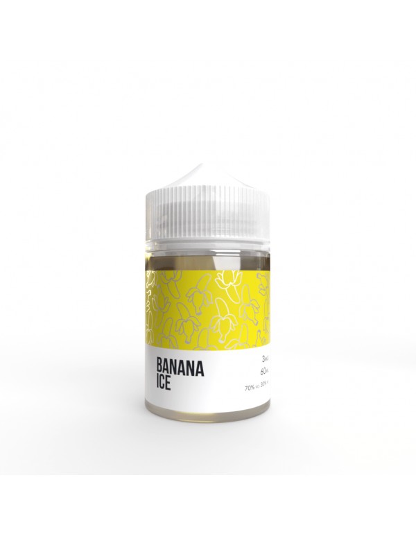 Ice Series Banana Ice 60ml Vape Juice - Saucy