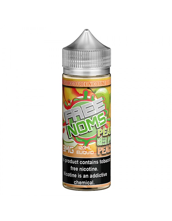 Pear Green Apple Peach 120ml Vape Juice - Free Nom...