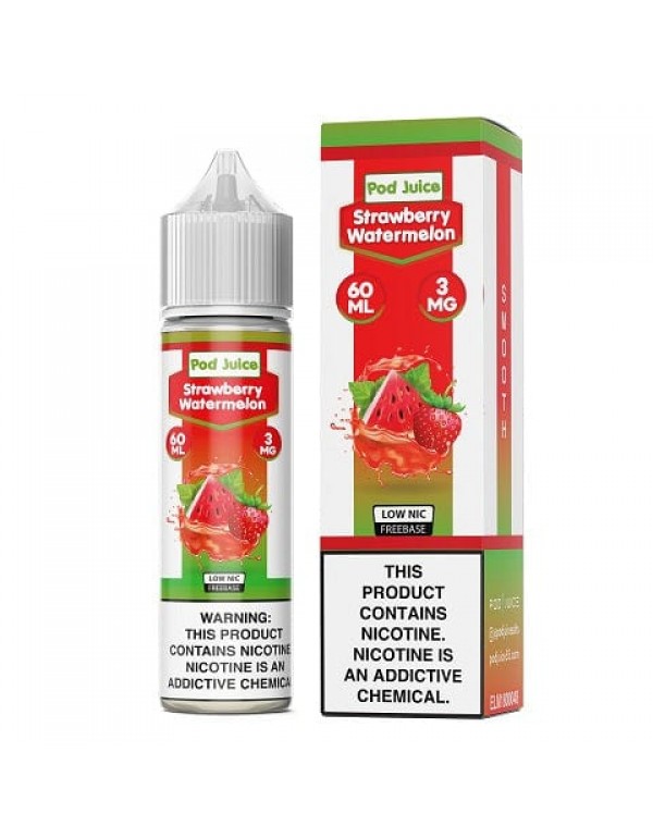 Pod Juice Strawberry Watermelon 60ml Vape Juice