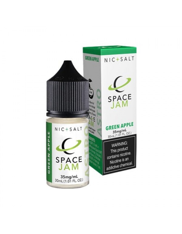 Space Jam Nic Salt Green Apple (Astro) 30ml Nic Salt Vape Juice