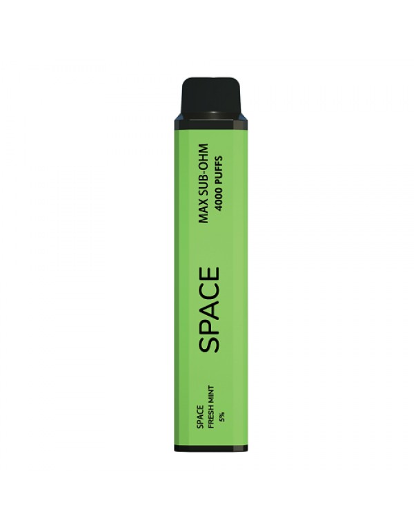 Space Max Sub-Ohm Disposable Vape - Fresh Mint
