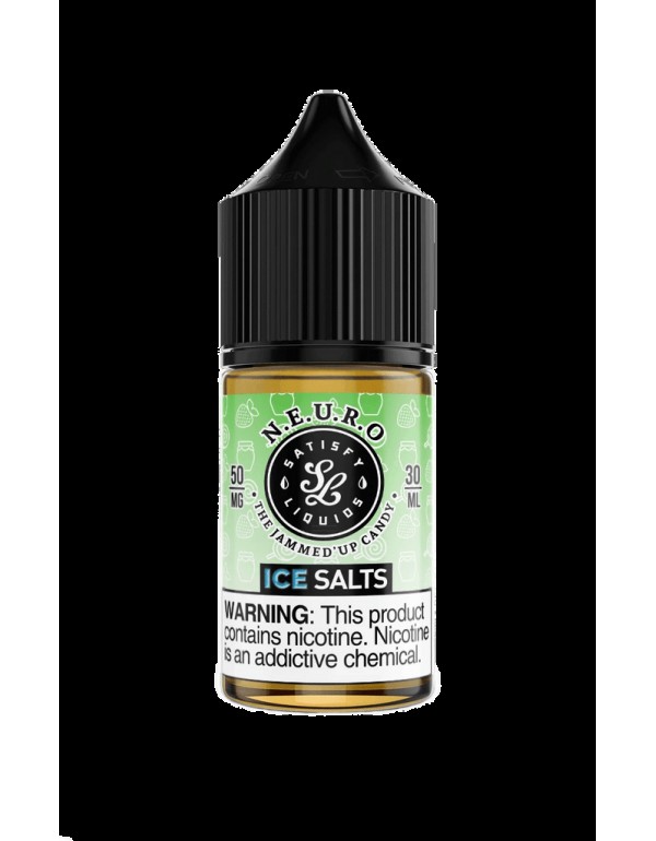 Satisfy E-Liquids N.E.U.R.O. On Ice 30ml Nic Salt Vape Juice