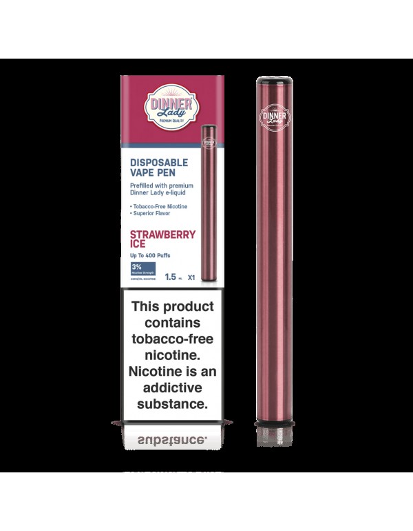 Dinner Lady Tobacco-Free Nicotine Disposable Vape