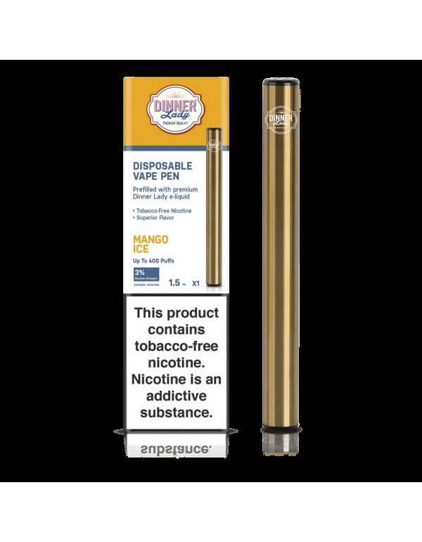 Dinner Lady Tobacco-Free Nicotine Disposable Vape