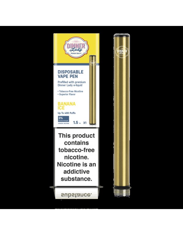 Dinner Lady Tobacco-Free Nicotine Disposable Vape