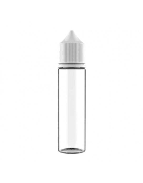 Chubby Gorilla 60ml Unicorn Bottle white w/ clear (V3)