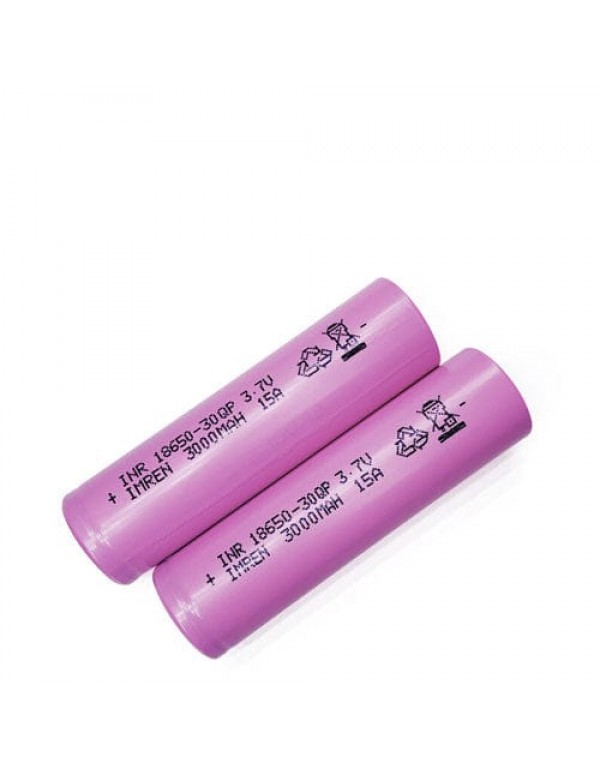 30QP 18650 Battery - Imren (3000mAh 15A)