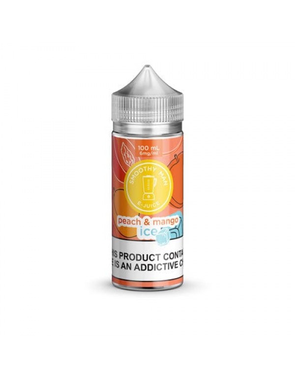 Smoothy Man Peach & Mango ICE 100ml Vape Juice