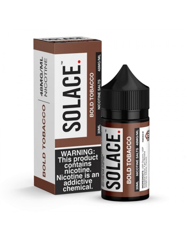 Bold Tobacco 30ml Nic Salt Vape Juice - Solace