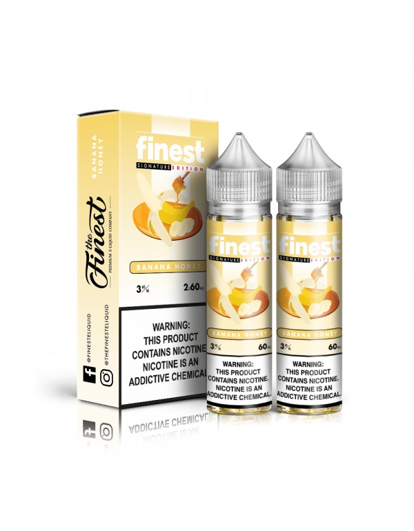 The Finest Banana Honey 2x 60ml Vape Juice