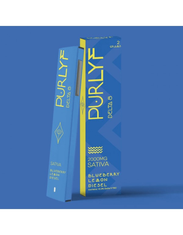 PURLYF 2g Delta 8 Disposable Vape (2000mg)